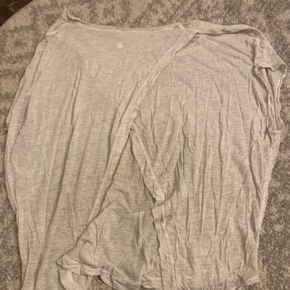 Lululemon tie back t shirt